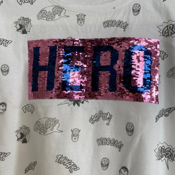 Gap Kids Superhero Reversible Sequin T-Shirt - Picture 4 of 4